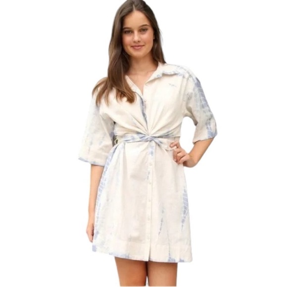 NWOT Apiece Apart Nicoya Tie-Dye Dress - Picture 1 of 9